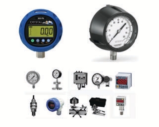 Pressure gauges and transmitters for calibration